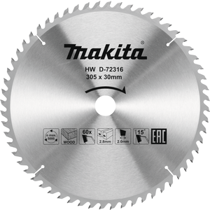 TCT list kružne pile za drvo 305mm x 30mm x 60Z