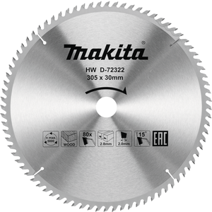 TCT list kružne pile za drvo 305mm x 30mm x 80Z