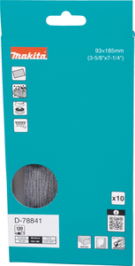 Mrežasti brusni papir 185mm A120, 10 kom