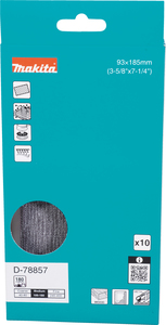 Mrežasti brusni papir 185mm A180, 10 kom