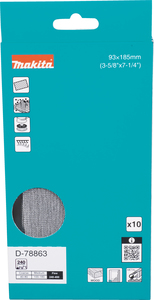 Mrežasti brusni papir 185mm A240, 10 kom